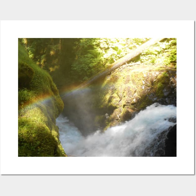 Rainbow Sol Duc Falls Nature Photography Pacific Northwest Wall Art by starcraft542